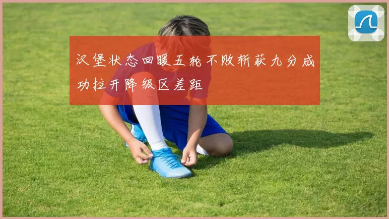 汉堡状态回暖五轮不败斩获九分成功拉开降级区差距